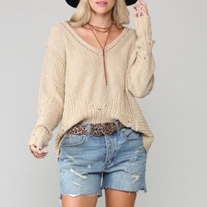 Cropped Sweater Top